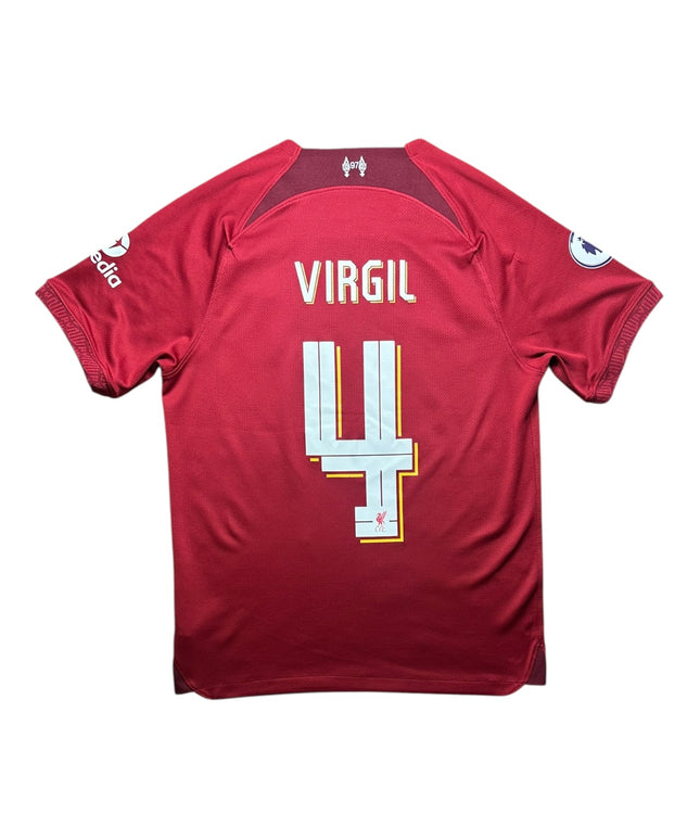 Liverpool Football Shirt 2022/2023 Home Virgil 4 (M)