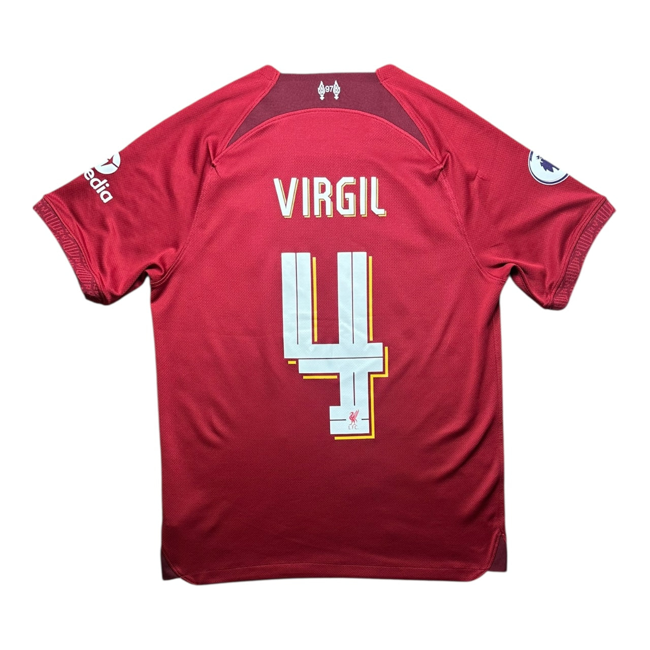 Liverpool Football Shirt 2022/2023 Home Virgil 4 (M)