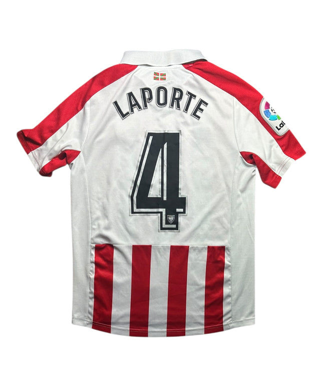 Athletic Bilbao Football Shirt Home 2017/2018 Laporte 4 (S)