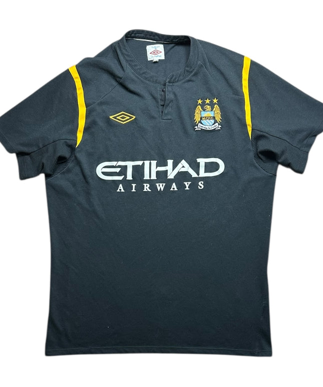Manchester City Football Shirt 2009/2010 Away Tevez 32 (42”)