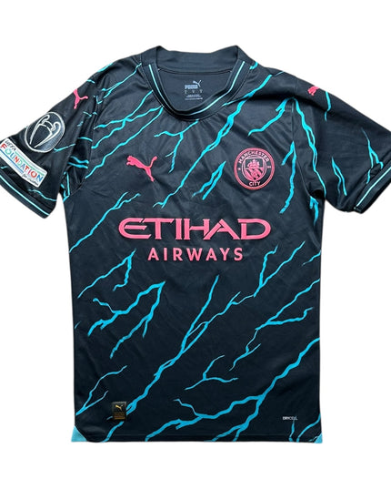 Manchester City 2023/2024 Third Football Shirt Haaland 9 (S)