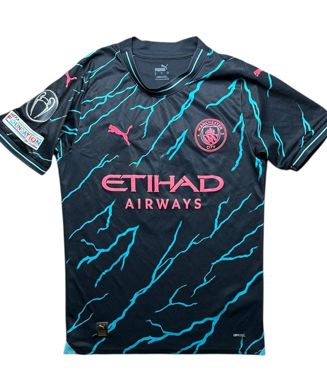 Manchester City 2023/2024 Third Football Shirt Haaland 9 (S)