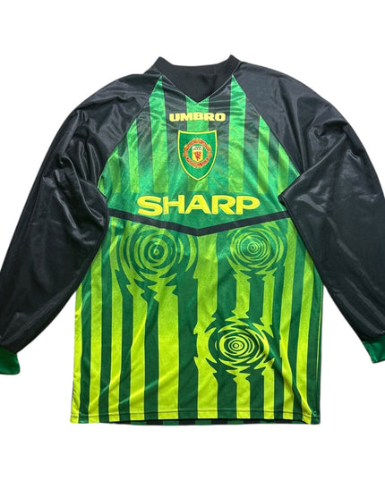 Manchester United Football Shirt 1997/1998 Goalkeeping (XL)
