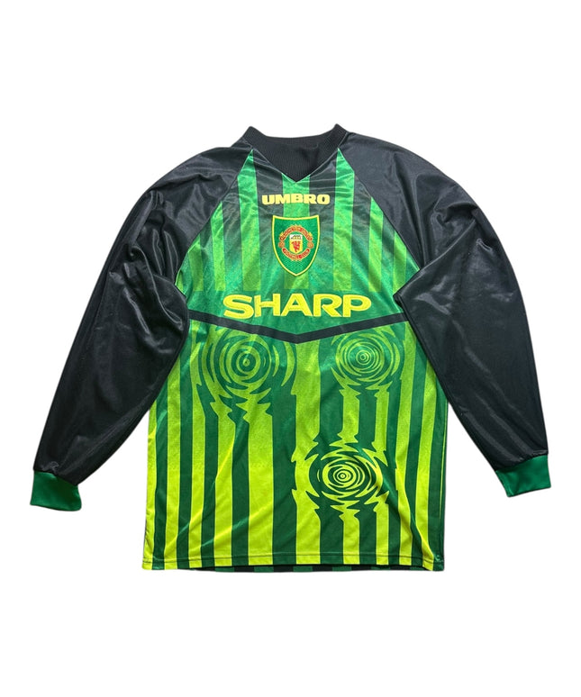 Manchester United Football Shirt 1997/1998 Goalkeeping (XL)