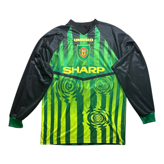 Manchester United Football Shirt 1997/1998 Goalkeeping (XL)