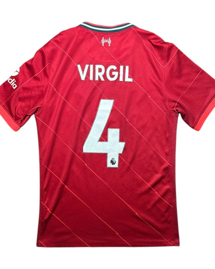 Liverpool Football Shirt 2021/2022 Home Virgil 4 (M)