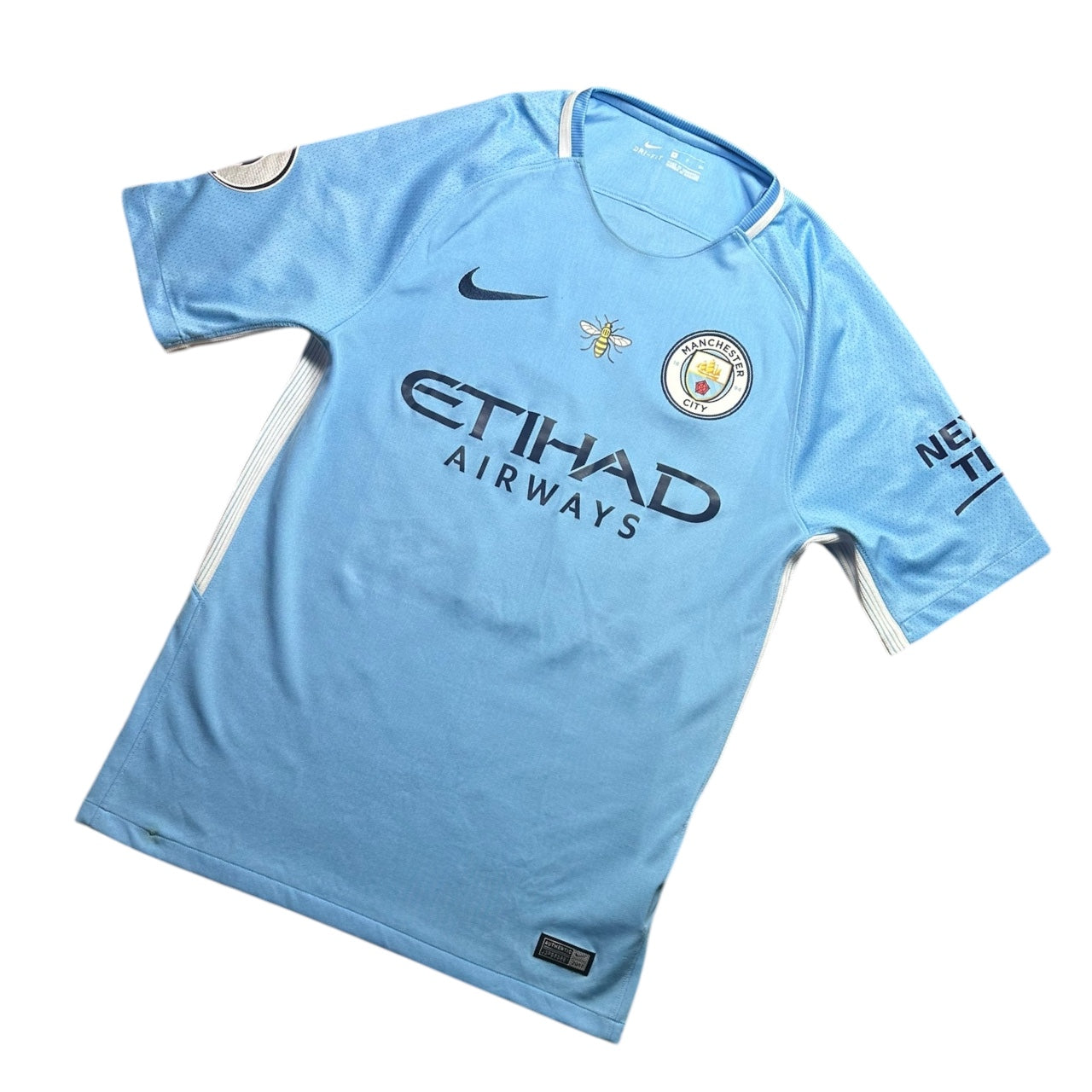 Manchester City Football Shirt 2017/2018 Home Walker 2 (S)