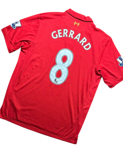 Liverpool Football Shirt 2012/2013 Home Gerrard 8 (L)