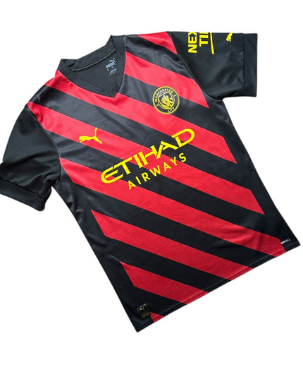 Manchester City Football Shirt 2022/2023 Away De Bruyne 17 (M)
