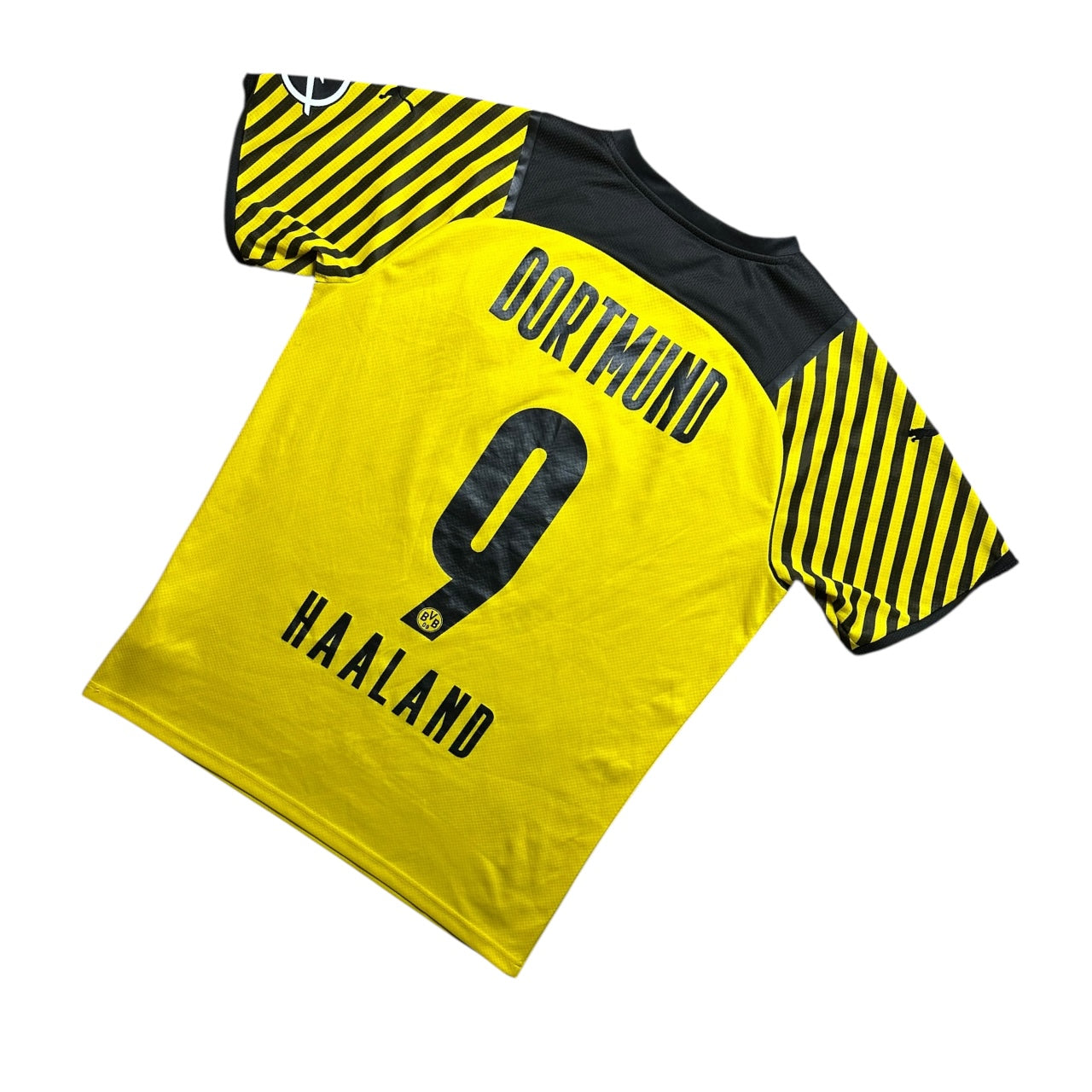 Borussia Dortmund Football Shirt Home 2021/2022 Haaland 9 (M)
