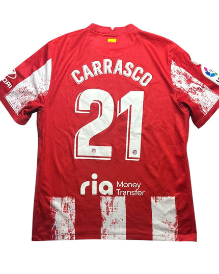 Atletico Madrid Football Shirt 2021/2022 Home Carrasco 21 (XL)