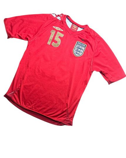 England Football Shirt 2006 Away Carragher 15 (L)