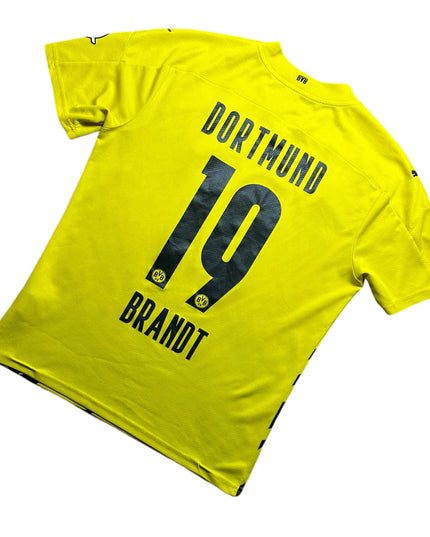 Borussia Dortmund Football Shirt 2020/2021 Home Brandt 19 (M)