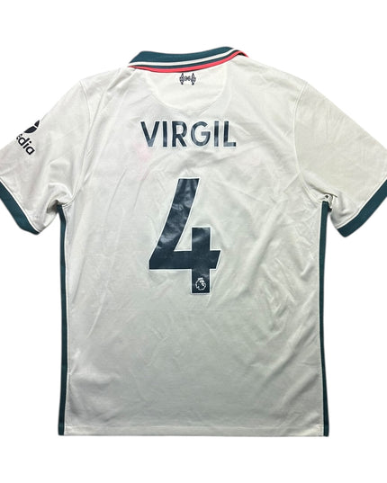 Liverpool Football Shirt 2021/2022 Away Virgil 4 (L)