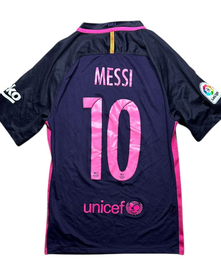 Barcelona Football Shirt Away 2016/2017 Messi 10 (S)