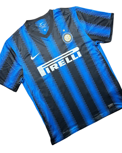 Inter Milan 2010/2011 Home Football Shirt Eto’o (9)