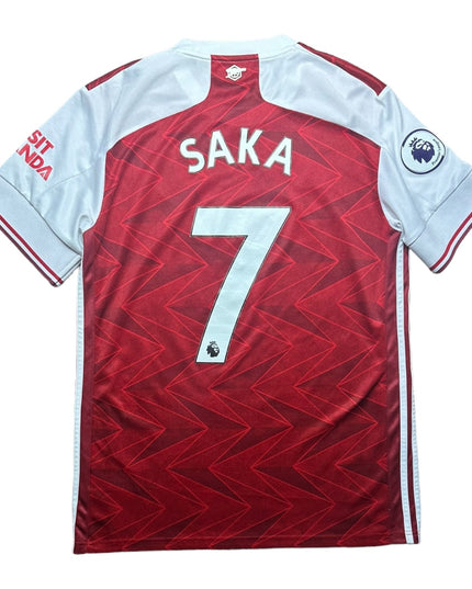 Arsenal 2020/2021 Home Football Shirt Saka 7 (M)