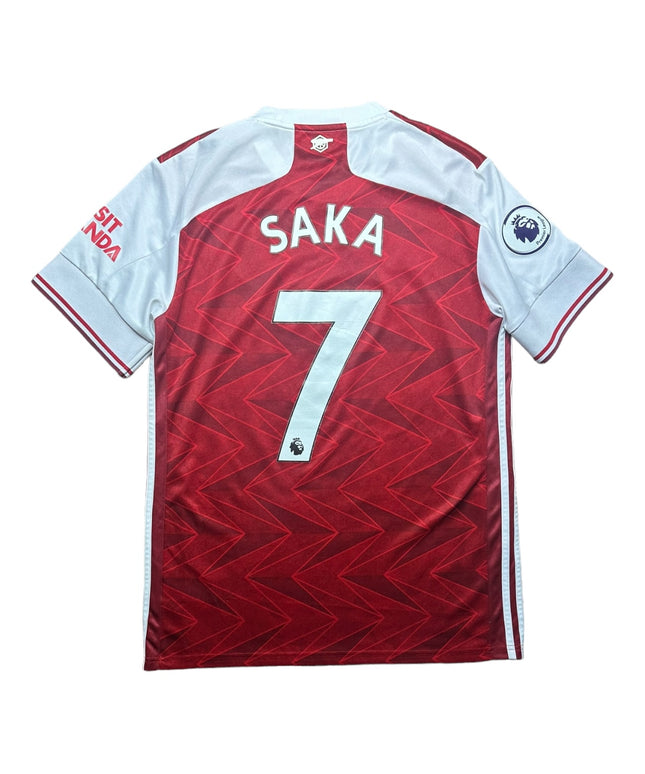 Arsenal 2020/2021 Home Football Shirt Saka 7 (M)