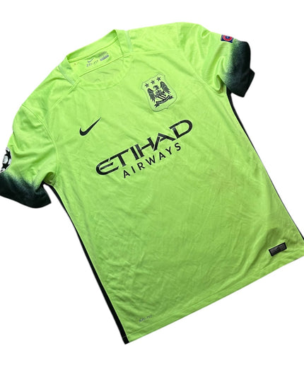 Manchester City Football Shirt Third 2015/2016 Otamendi 30 UCL (L)