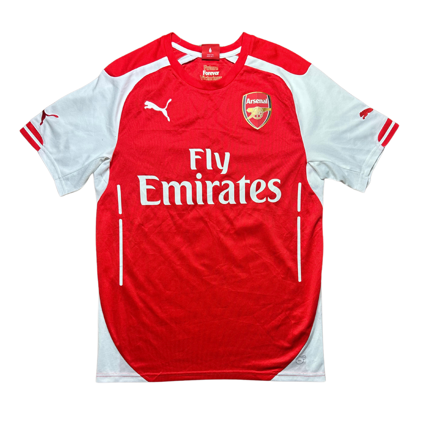 Arsenal 2014/2015 Home Football Shirt Alexis 17 (S)