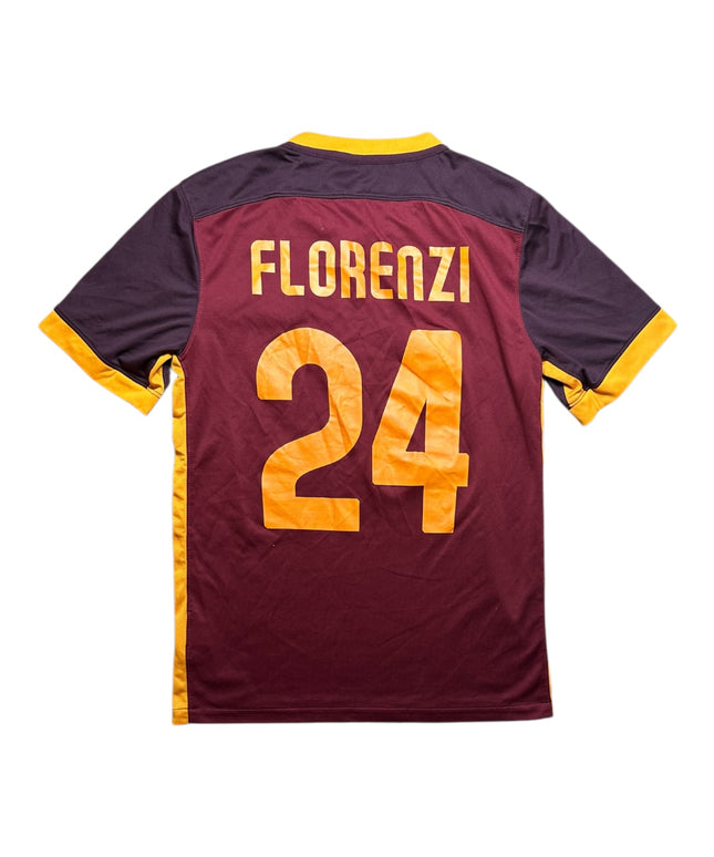 Roma Football Shirt 2015/2016 Home Florenzi 24 (S)