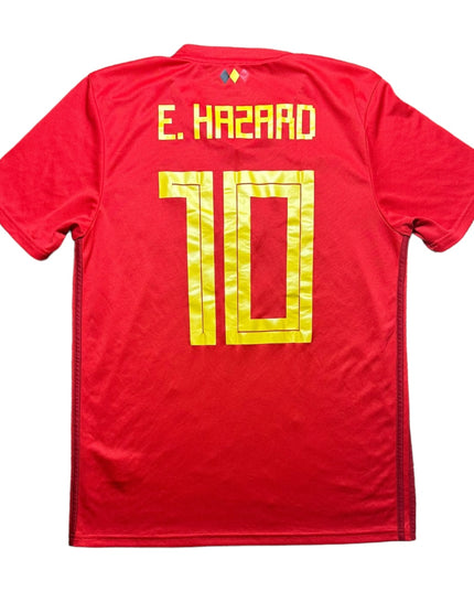 Belgium 2018/2019 Home Football Shirt E.Hazard 10 (M)