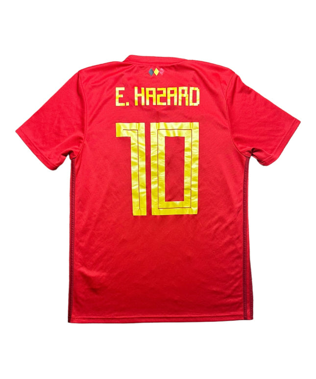 Belgium 2018/2019 Home Football Shirt E.Hazard 10 (M)