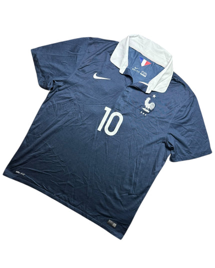 France Football Shirt 2014/2015 Home Benzema 10 (XL)