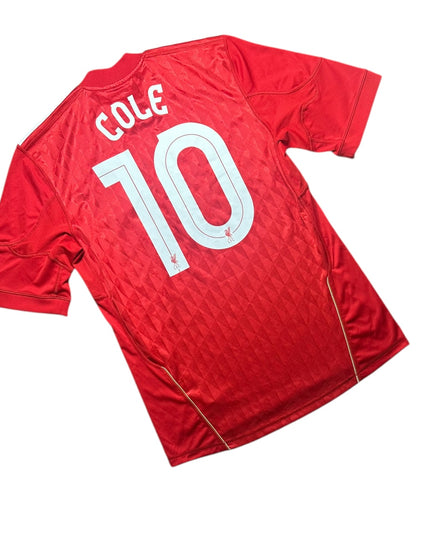 Liverpool Football Shirt 2010/2012 Home Cole 10 (M)