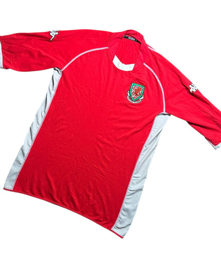 Wales Football Shirt 2002 Home (XXL)