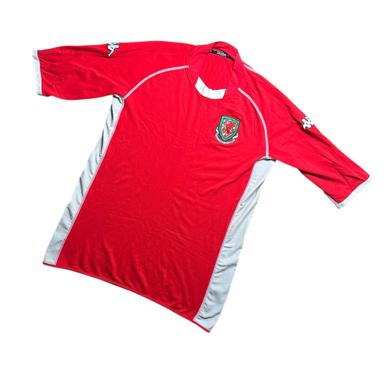 Wales Football Shirt 2002 Home (XXL)