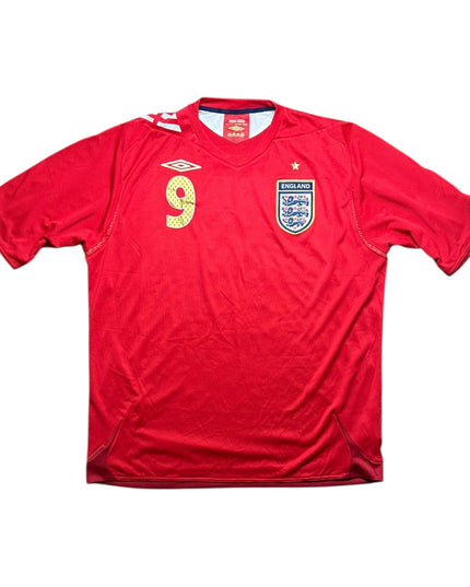 England Football Shirt 2006 Away Rooney 9 (XL)