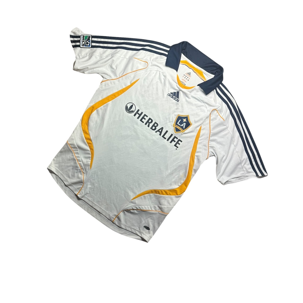 LA Galaxy Football Shirt Home 2008/2009 Beckham 23 (L)