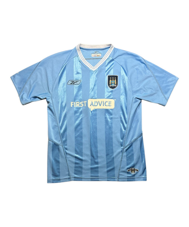 Manchester City Football Shirt 2003/2004 Home (M)