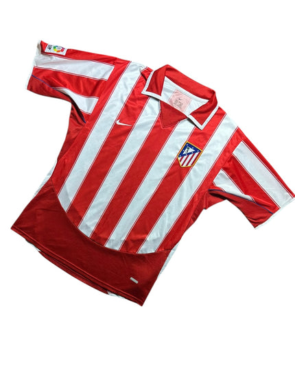 Atletico Madrid Football Shirt Home 2003/2004 (M)