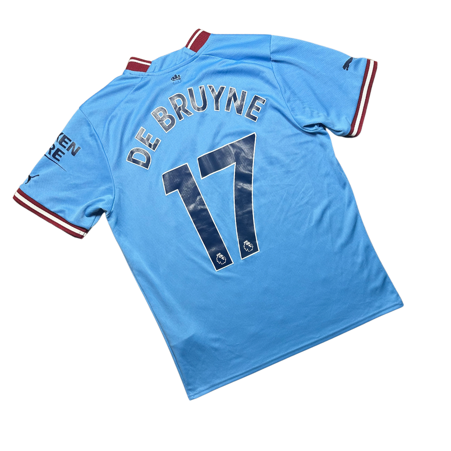 Manchester City 2022/2023 Home Football Shirt De Bruyne (17)