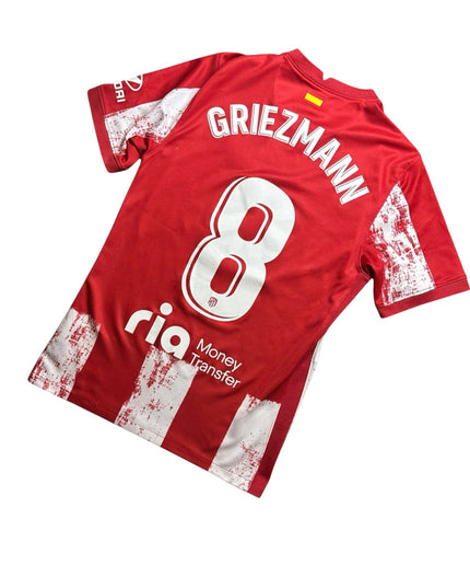 Atletico Madrid Football Shirt Home 2021/2022 Griezmann 8 (S)