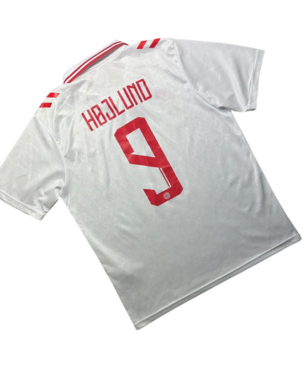 Denmark Football Shirt 2024/2025 Away Hojlund 9 (XL)