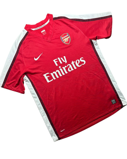Arsenal Football Shirt 2008/2010 Home Nasri 8 (L)