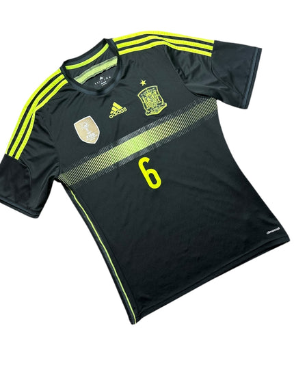 Spain Football Shirt 2013/2015 Away Iniesta 6 (L)