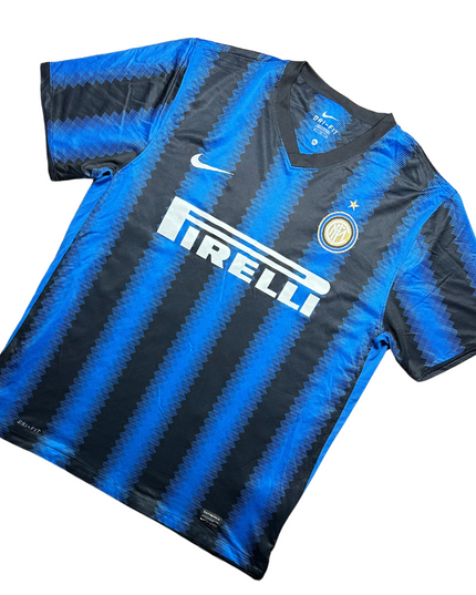Inter Milan 2010/2011 Home Football Shirt Eto’o (9)