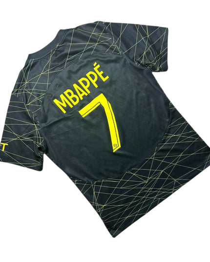 Paris Saint Germain Football Shirt Fourth 2023/2024 Mbappe 7 (M)