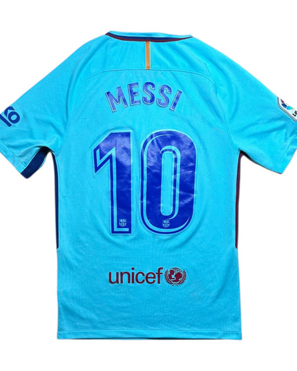 Barcelona Football Shirt 2017/2018 Away Messi 10 (S)