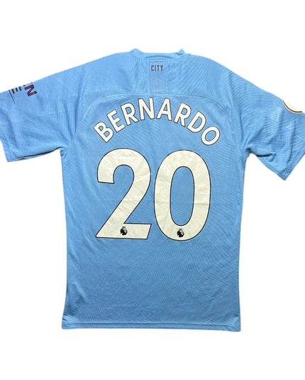 Manchester City Football Shirt 2019/2020 Home Bernardo 20 (M)