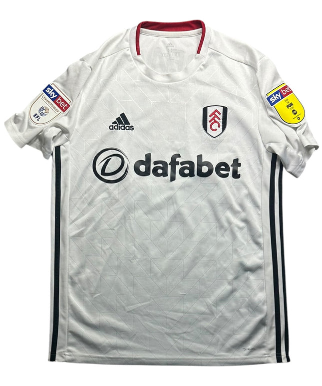 Fulham Football Shirt Home 2019/2020 Ream 13 EFL Patches (M)