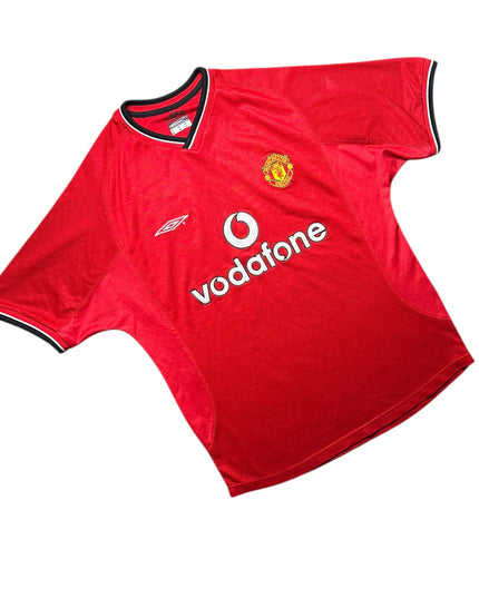 Manchester United Football Shirt 2001/2002 Home (M)