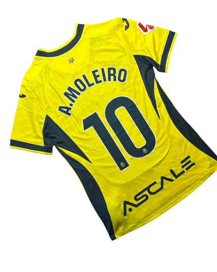 Villarreal Football Shirt Home 2026/2027 A.Moleiro 10 (M)