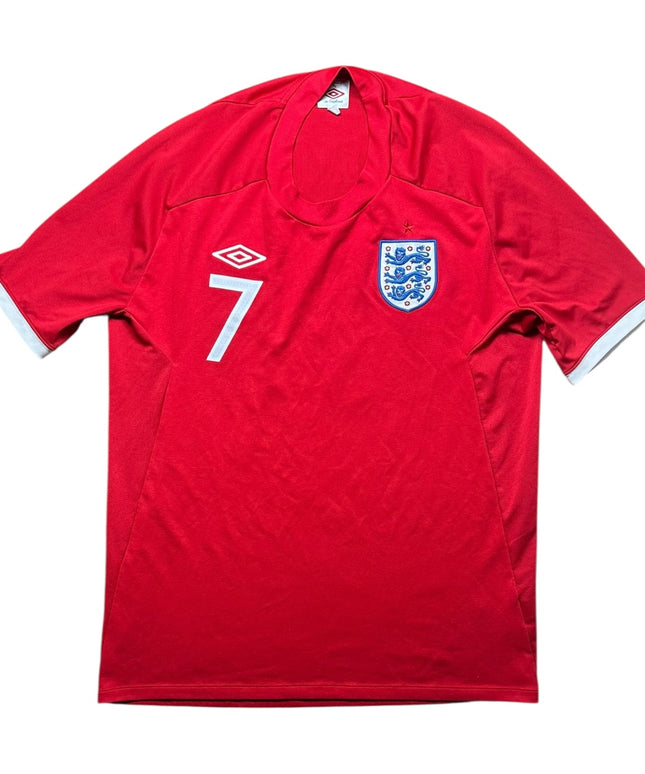 England Football Shirt 2010/2011 Away Beckham 7 (XL)