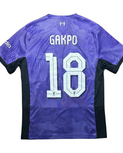 Liverpool Football Shirt Third 2023/2024 Gakpo 18 (M)