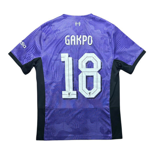 Liverpool Football Shirt Third 2023/2024 Gakpo 18 (M)